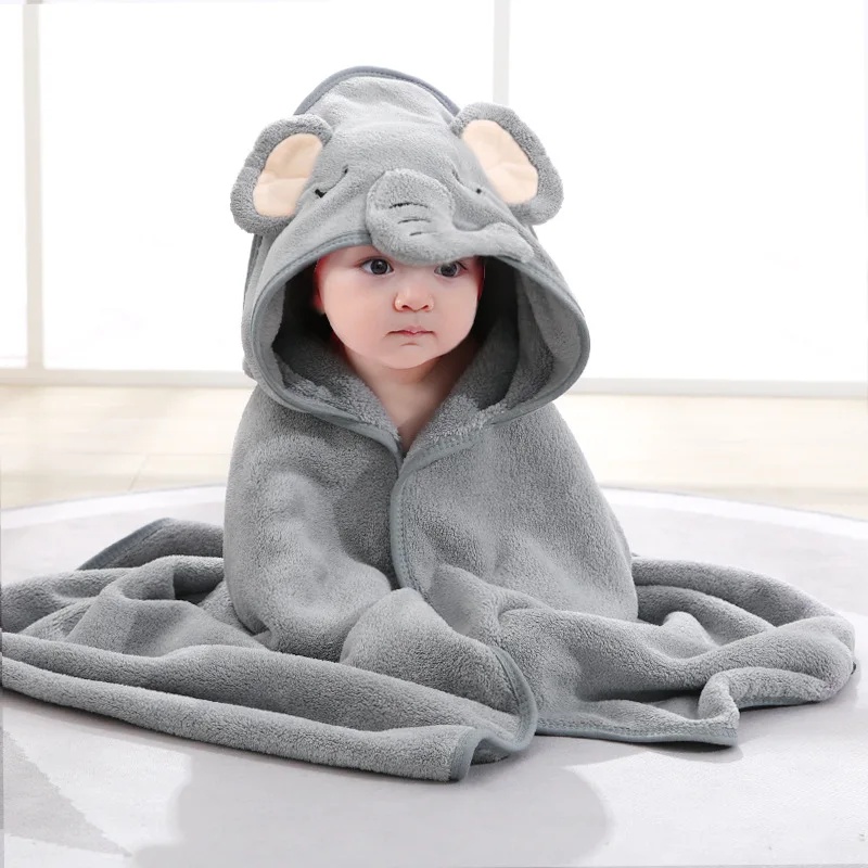 80x80cm Newborn 2025 Wrap Blanket Baby new Soft Warm Cloak Blanket Children Bath Towel Infant Swaddle Coral Fleece Blanket For 0-12 Month