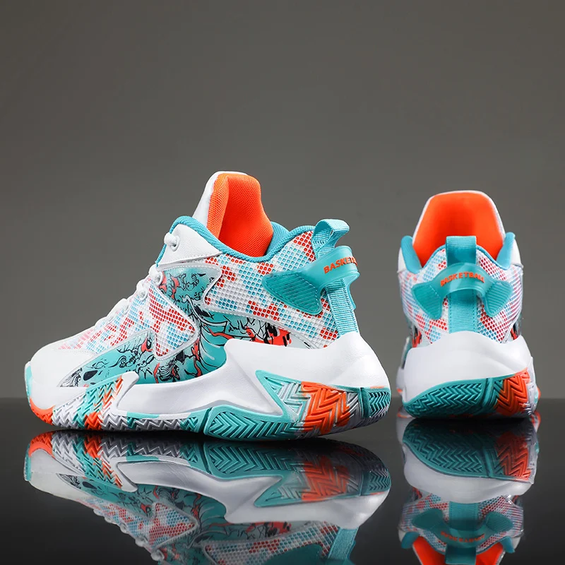 Basketball Shoes Men Breathable Confortable Sports Shoes Training Athletic Basketball Sneakers Women Zapatos De Mujer Tendencia