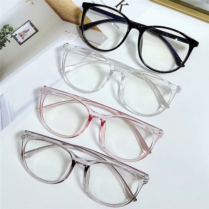 Blue Light Blocking Glasses 2025 Computer Game Eyeglass Women Anti Blue Light new Transparent Classic Optical Plain Spectacles Glasses