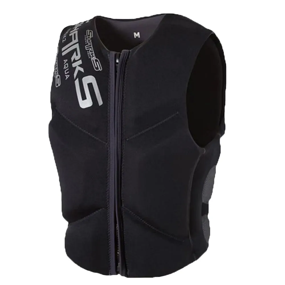 Professional Neoprene Safety new Life Jacket 2025 for Adults, Portable Buoyancy Vest, Water Sports, Swimming, Surfing, Rafting, 2023