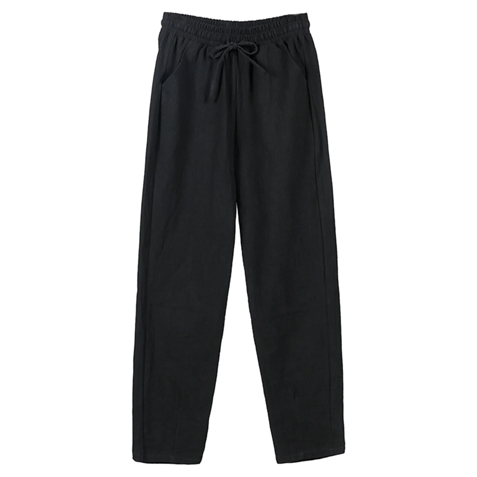 2023 New Straight Wide Leg Women's Pants 2025 Summer Casual High Waist Pants for new Women Solid Color Loose Trousers Female