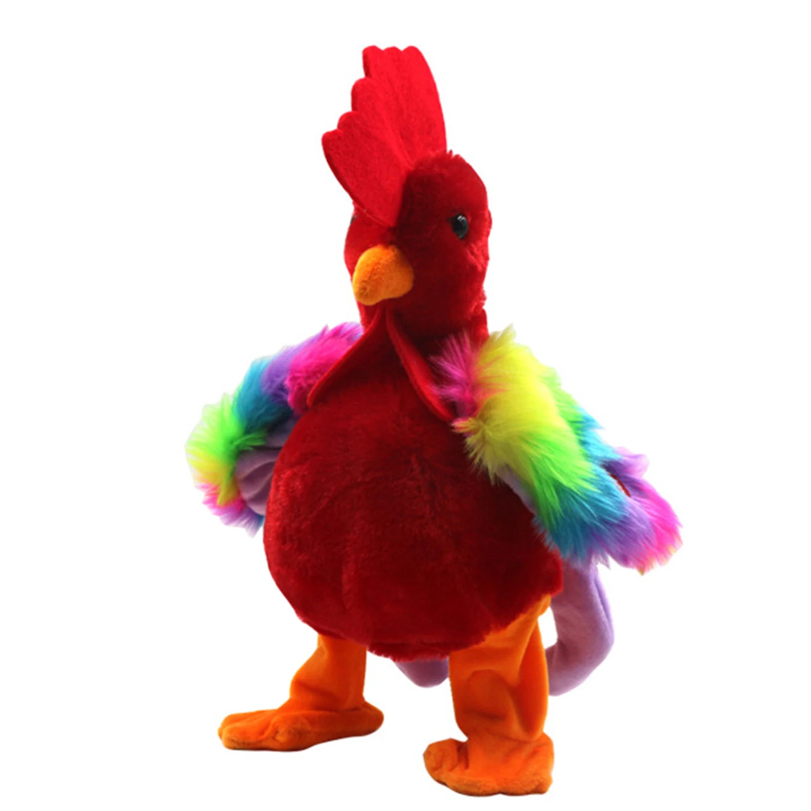 Electric Screaming Robot 2025 Chickens Toy Fun new Singing Roosters Plush Funny Dance Sing Plush Toy Birthday Gift For Kid