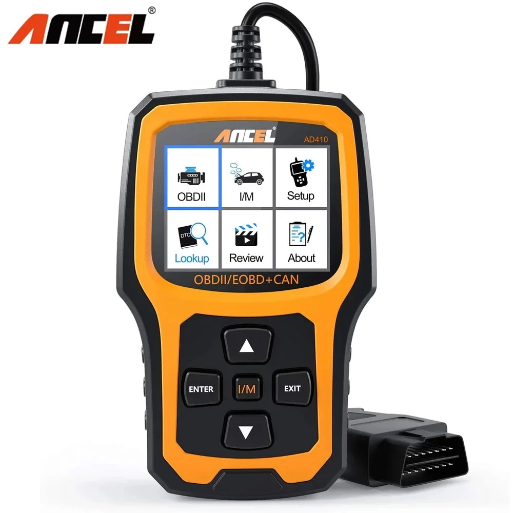 Ancel AD410 OBD2 Scanner Professional Code Reader EOBD JOBD Universal OBD2 Check Engine Light Automotive Diagnostic Tools