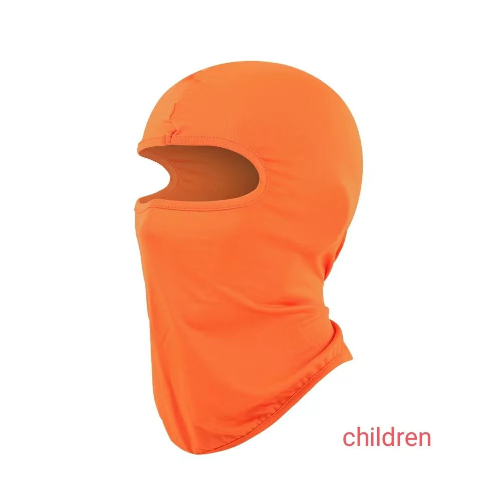 Children's Head Face Windproof 2025 Mask Ski Hiking Cycling Sport Breathable Hats Helmet new Liner Cap Hood Beanies Kid