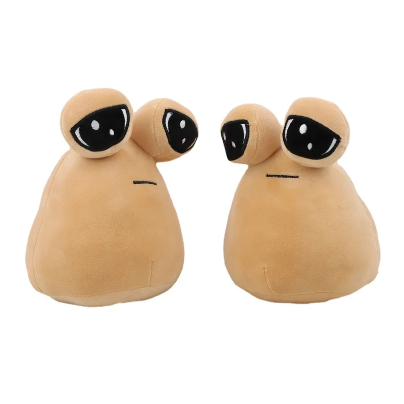 22cm Pou Plush New My Pet Alien Pou Plush new Toy Kawaii Alien Stuffed Plush Doll Game Plush 2025 Animal Pou Doll for Birthday Gift