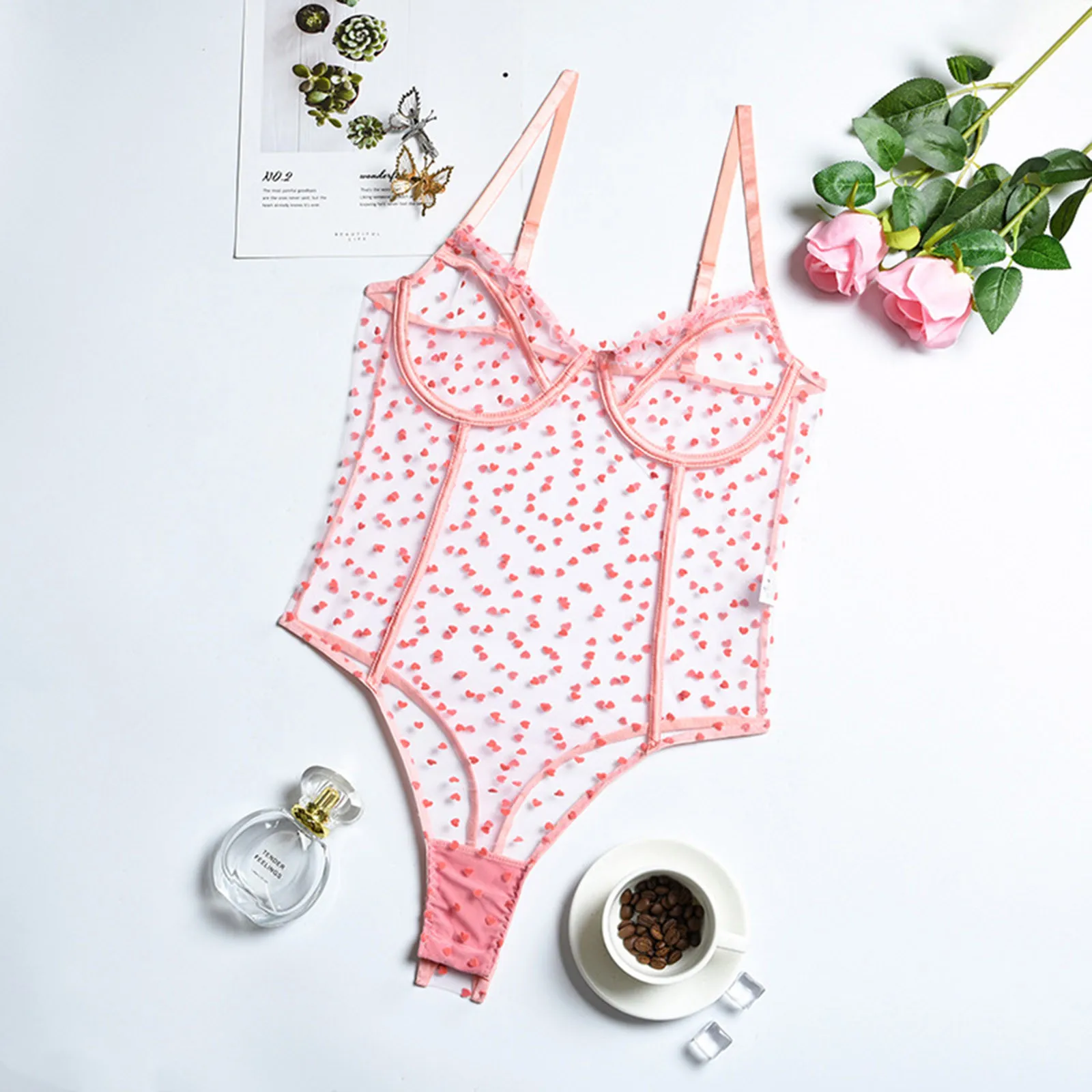 New In Sexy Lingerie For Women Lace Sexy Lace Lingerie Underwear Steel Ring Pajamas Garter Sexy-porn Underwear Women Body