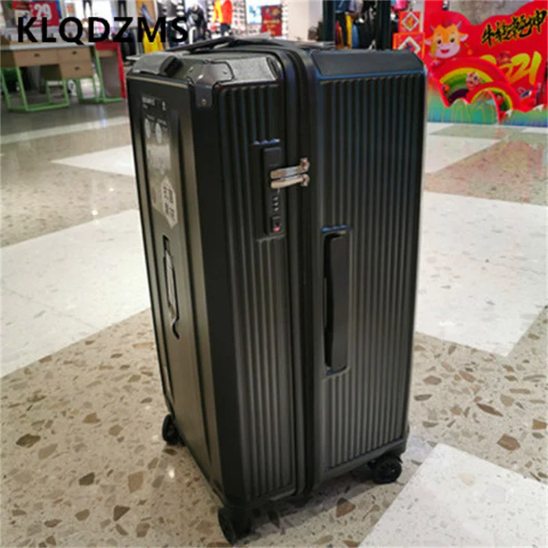 KLQDZMS 20"22"24"26"28"30"32"34"36"40 Inch New Suitcase Large-capacity Trolley Case Boarding Box with Whe