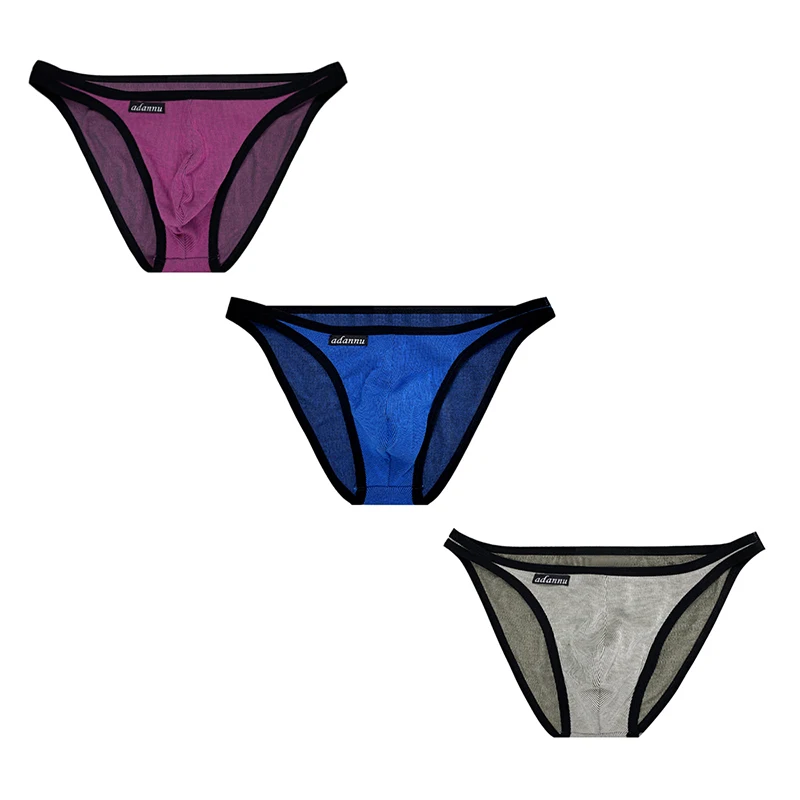 CMENIN 3Pcs Solid 2025 Comfortable Underwear Men new Jockstrap Briefs Mens Underpants Mens Sexy Underwear Ropa Interior Hombre AD747