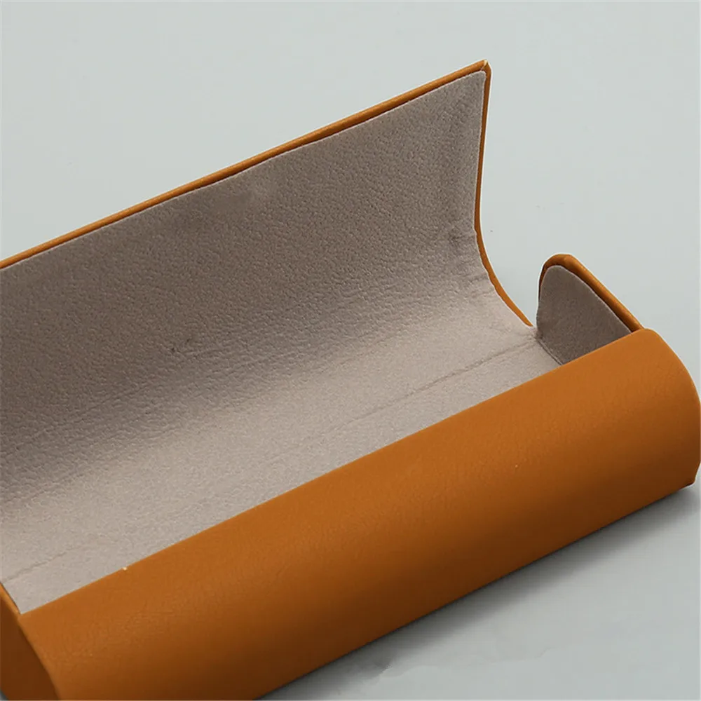 PU Leather Glasses Case Men Women Sunglasses Myopia Presbyopia Storage Box Portable Anti-Pressure Eyeglasses Bag Eyewear Accesso