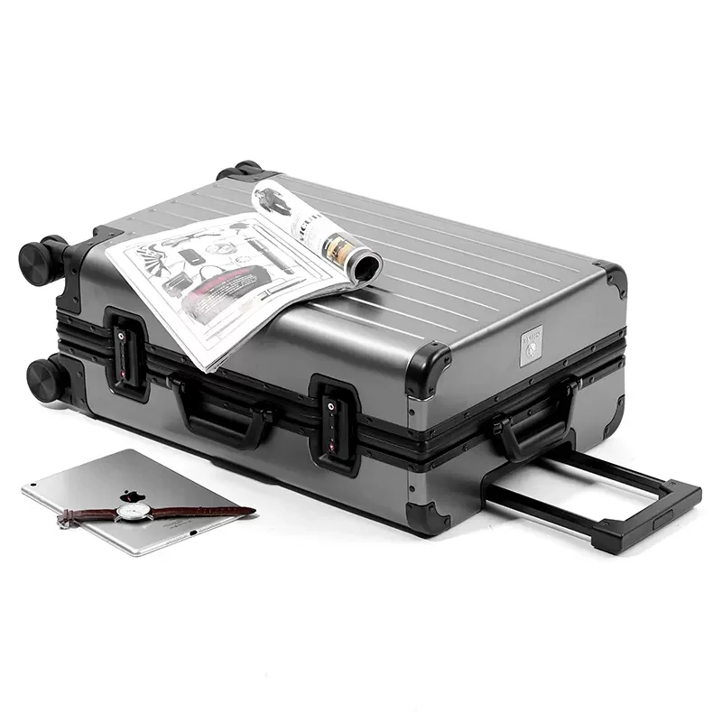 New Style High Grade Mute Wheel Aluminum-magnesium Rolling Lage Boarding new Perfect 2025 for Spinner Brand Travel Suitcase