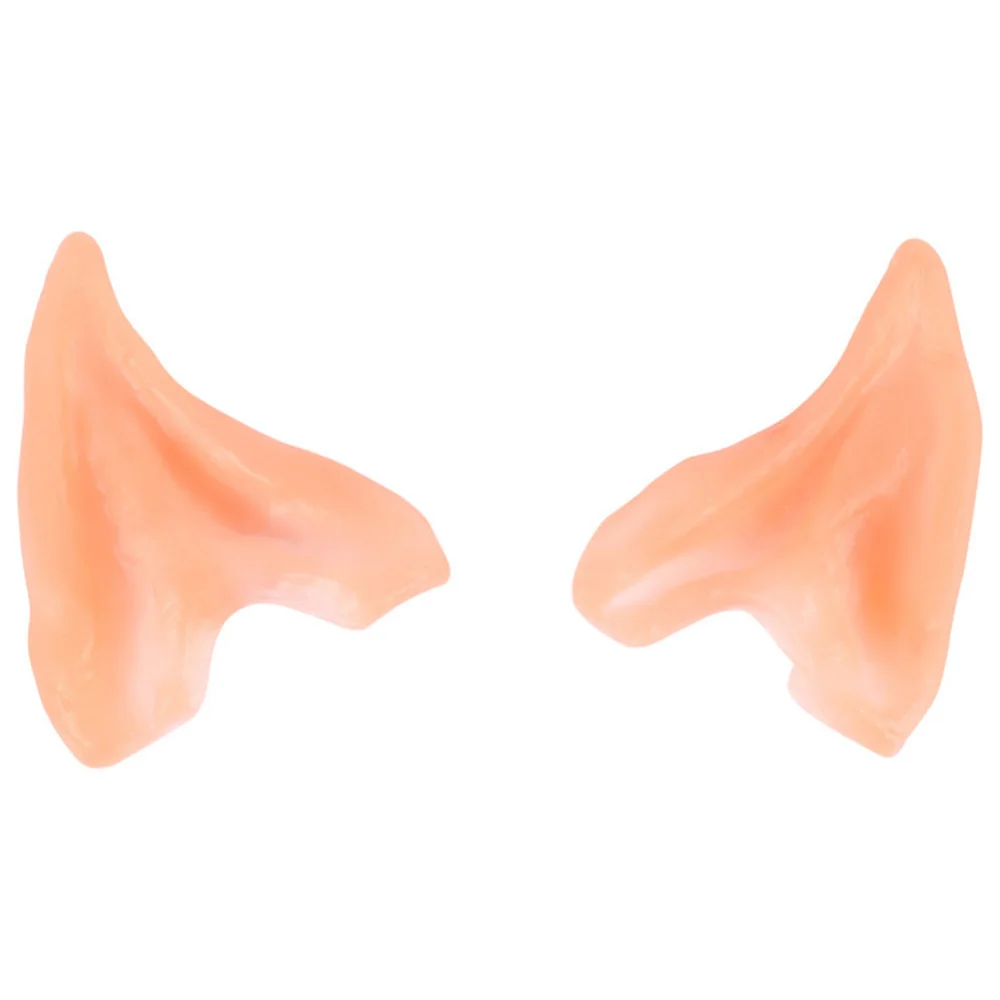 Halloween Angel Elven Elf Ears Hobbit Vulcan Spock Alien Cosplay Costume Accessories Soft Halloween Party Decoration