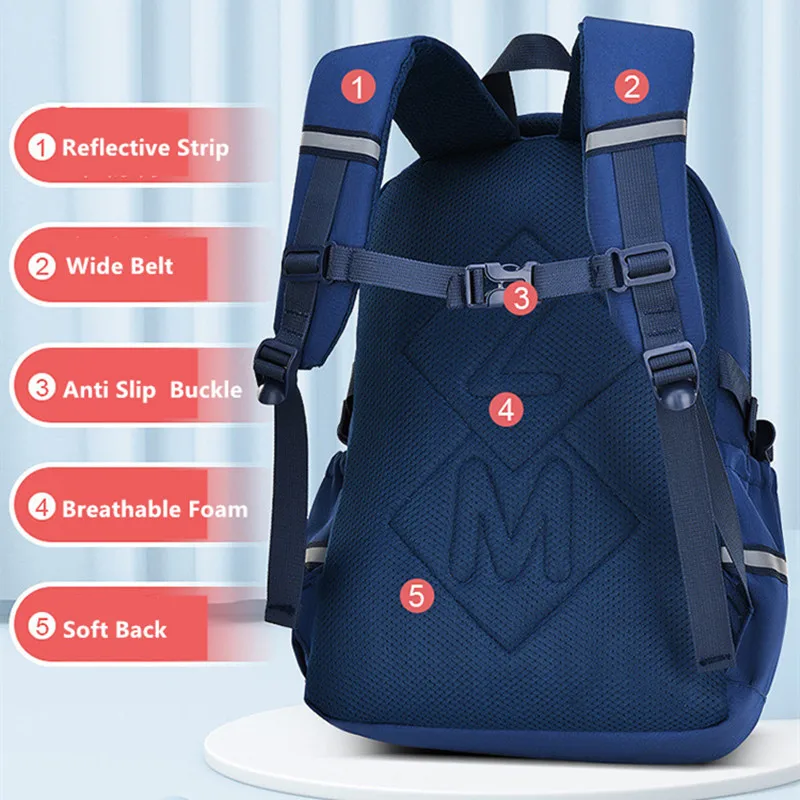Fengdong kids 2025 school bags new for boys waterproof school backpack large capacity book bag primary school supplies children bag gift