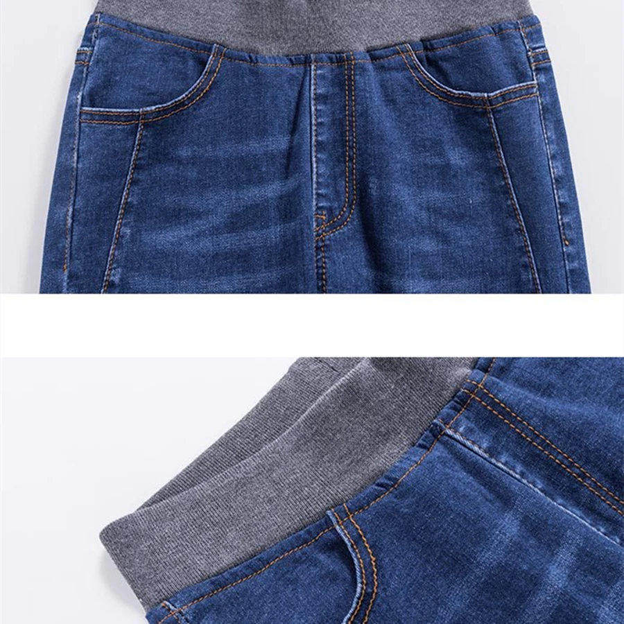 High Waist Stretch Pencil Jeans Women Classic 2025 Ankle-length Pants Oversized new 90kg Skinny Denim Trousers Korean Legging Vaqueros
