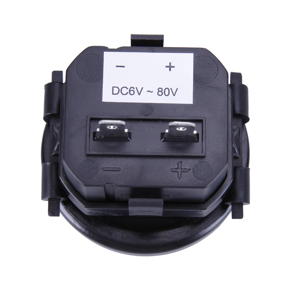 Hour Digital Meter 6V-80V Hour Meter Counter Quartz 2025 Timer for Marine Boat Engine 2" Round Waterproof Gauge Motorcycle Car Trucks 2"