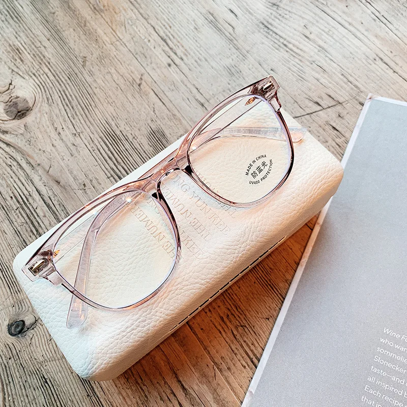 Anti Blue Light Computer Myopia Glasses Women Men Ultralight Clear Transparent Nearsight Eye Glasses Diopter 1.0 To 4.0