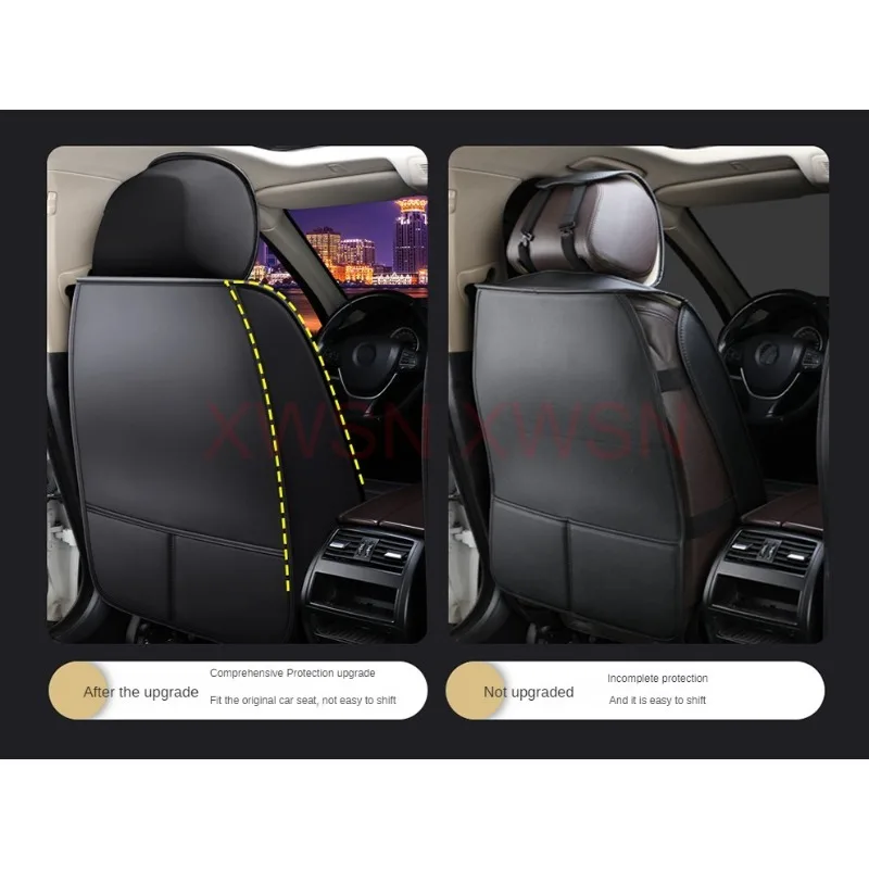 Universal Car Seat Cover for CHRYSLER All Car Models 300C 200 Grand Voyager Pacifica Interior Accessories Artificial Leather