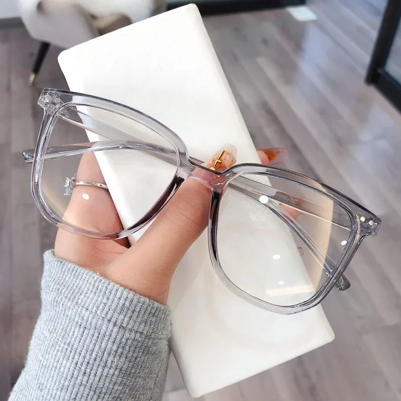 Men Women Ultralight Computer Glasses Trendy Clear Minus Diopter Eyeglassses Nearsighted Blue Light Blocking Eyewear Myopia