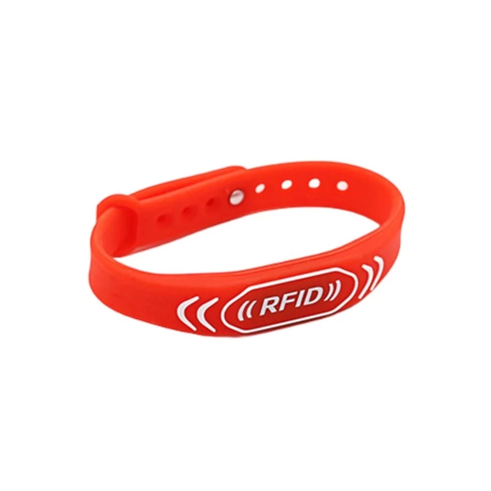 Adjustable Writable Wristband 125KHZ EM4305 T5577 Rewritable Waterproof RFID Silicone Band Bracelet Blank Data Keyfobs 1Pcs