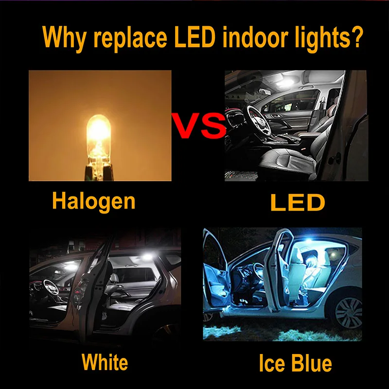 Canbus LED Interior Light Kit For Nissan Micra K11 K12 K13 new K14 II III IV V 1993-2016 2017 2018 2019 2020 2021 2025 Car Led Bulbs