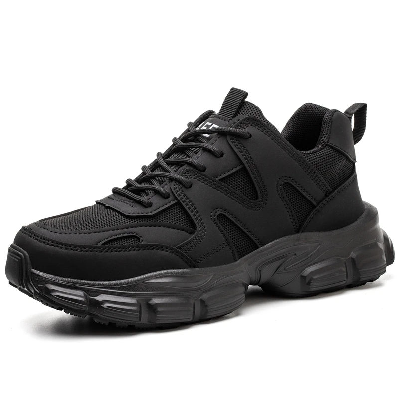 New Women Safety Shoes Anti-smash Anti-puncture Work Shoes Breathable Lightweight new Work Sneakers Indestructible Women 2025 Shoes Boots