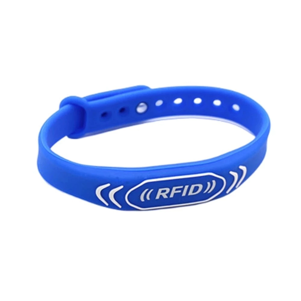 Adjustable Writable Wristband 125KHZ EM4305 T5577 Rewritable Waterproof RFID Silicone Band Bracelet Blank Data Keyfobs 1Pcs