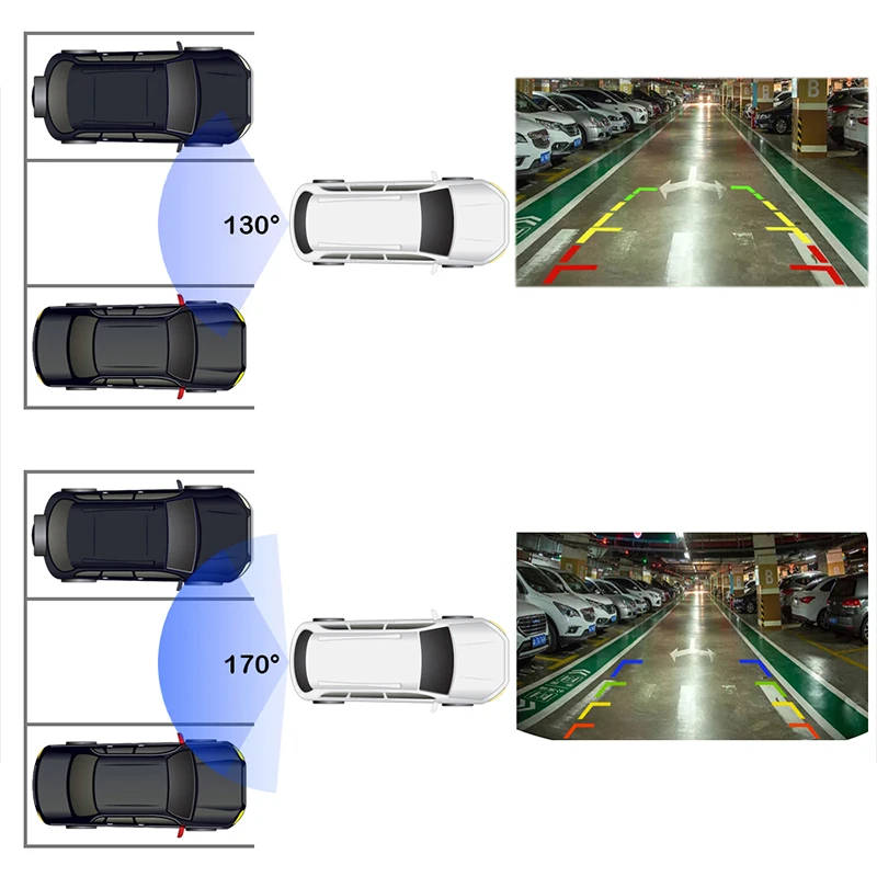 BOQUE 170 Degre 720P HD AHD Car Vehicle Rear View Reverse Camera For Citroen Jumpy Dispatch SpaceTourer Berlingo Nemo Multispace