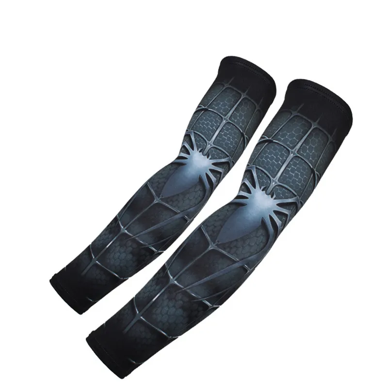 2PCS Breathable UV 2025 Protective Tattoo Arm Sleeve Driving Running Vissen Fietsen Mouwen Basketball Cover new Skull Fishing Arm Sleeves