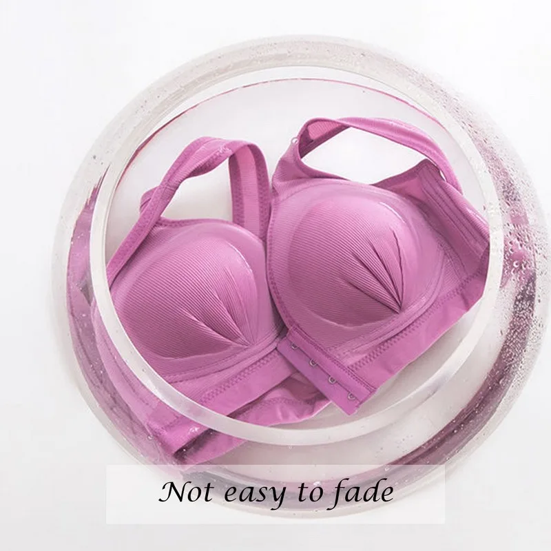 Large Size 2025 Lace new Non-steel Ladies Bra Front Opening and Closing Underwear Comfortable Breathable Push Up Ladies Underwear Bra