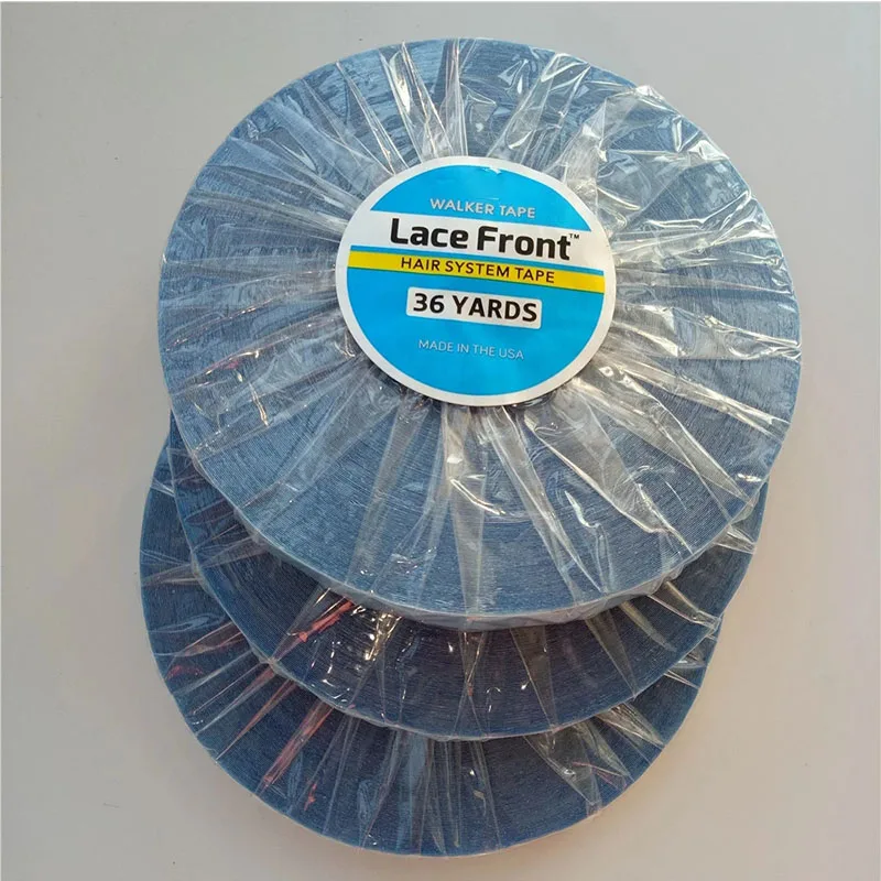 1 Roll 36 Yard Walker Tape Lace Front Adhesive Tape Rolls for Wig Toupee Hair Extensions
