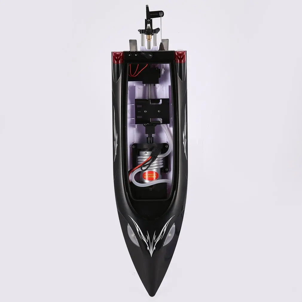 HONGXUNJIE HJ806 47cm 2.4G RC 30km/h High Speed Racing Boat 2025 Water new Cooling System Flipped Omni-directional Voltage Prompt