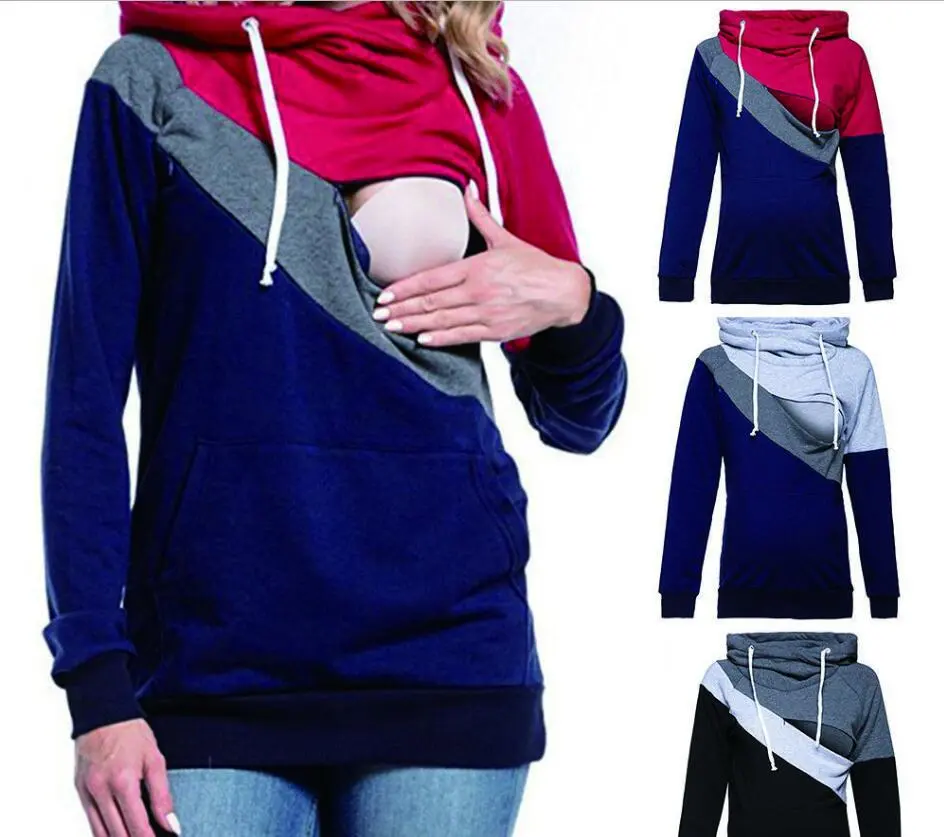 New Autumn Winter Maternity 2025 new Nursing Sweatshirts Winter Autumn Pregnancy Clothes Pregnant Women Breastfeeding T Shirts Tops