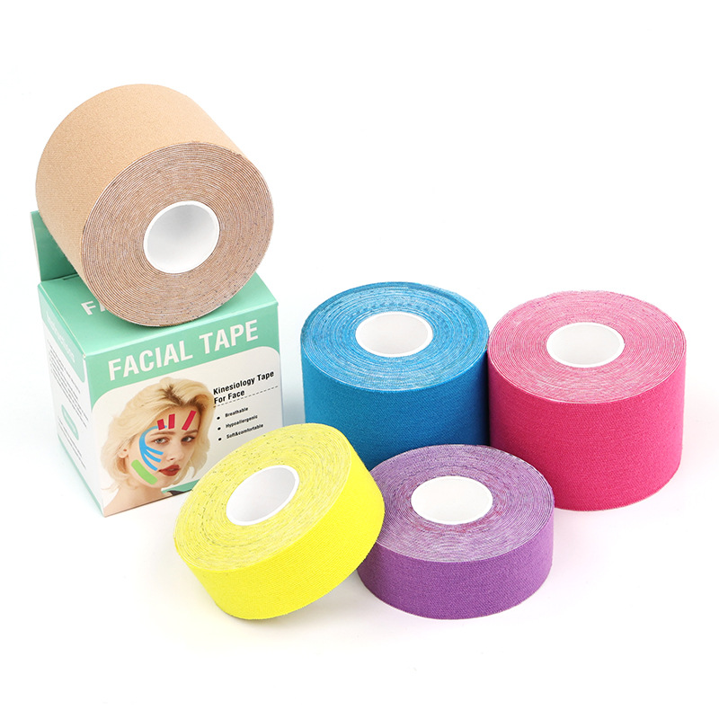 5CM * 5M facial movement tape new V-line neck and eye lifting anti-wrinkle and 2025 anti-freezing sticker tape facial skin care tool
