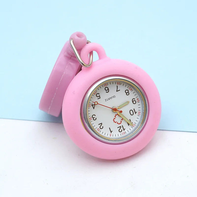 Retractable Nurse Pocket Watch Lovely Watch Students new Buckle Chest Watch 2025 Small Gift