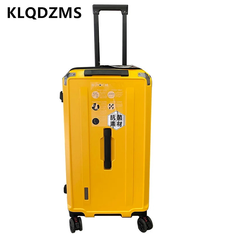 KLQDZMS 20"22"24"26"28"30"32"34"36"40 Inch New Suitcase Large-capacity Trolley Case Boarding Box with Whe