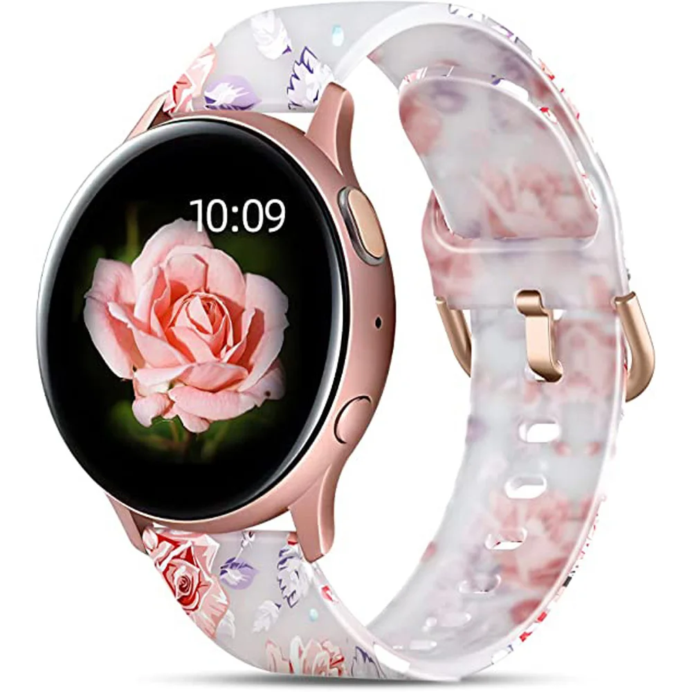 Girl Women Soft Silicone Strap Band For Amazfit GTS 4/2 Mini Strap For Amazfit Bip U S GTS 3 GTS GTS2 Strap Bracelet Watchband