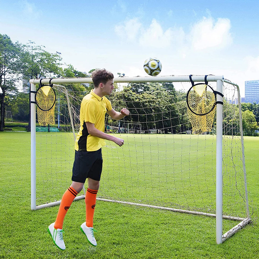 Soccer Top Bins Soccer Target Goal Football Target with Highlighted Scoring Zones Training for Quarterbacks Football Practice