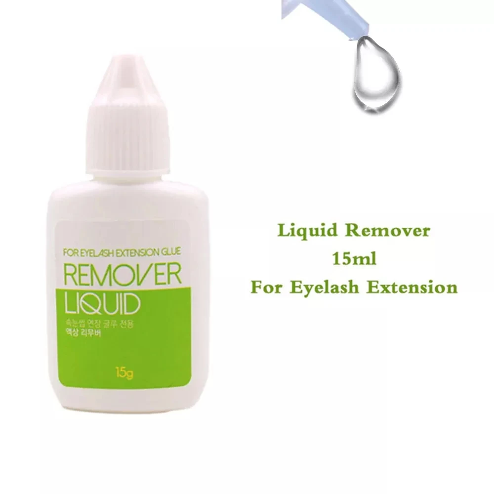 5pcs Remover for Eyelash Extensions Glue Original Korea False Lash Removal Liquid Beauty Health Makeup Tools 15g