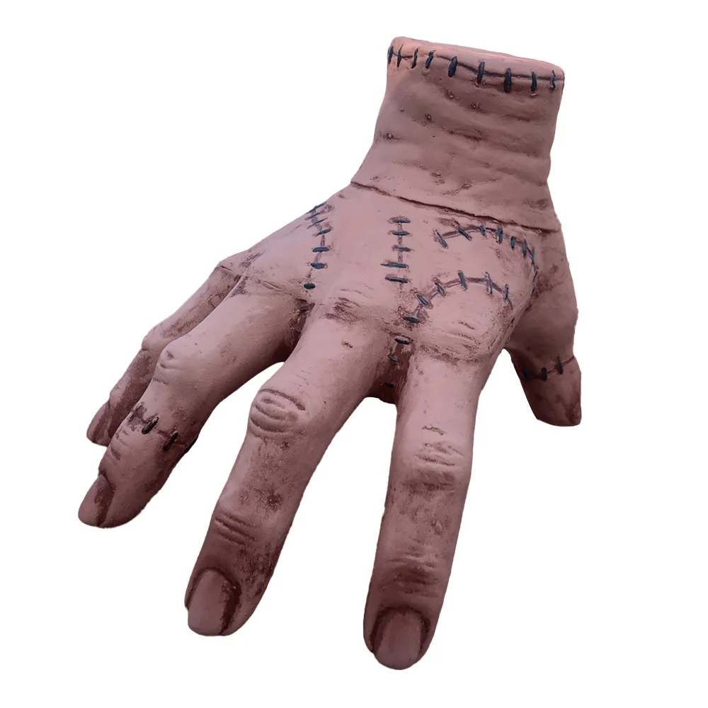 Horror Wednesday 2025 Thing Hand From Addams Family Cosplay Latex new Figurine Home Decor Desktop Crafts Halloween Party Costume Prop