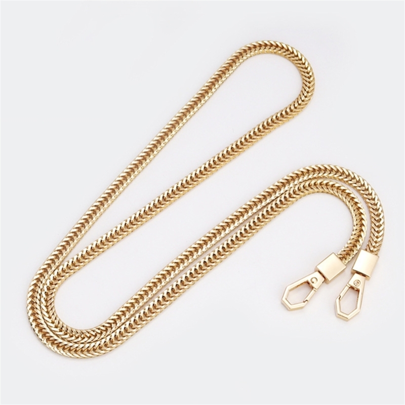 40cm/100cm/120cm Snake Bone Gold/Sier/Black Replacement Metal Shoulder Strap Crossbody Chain Bag Accessory fb8a - view 7