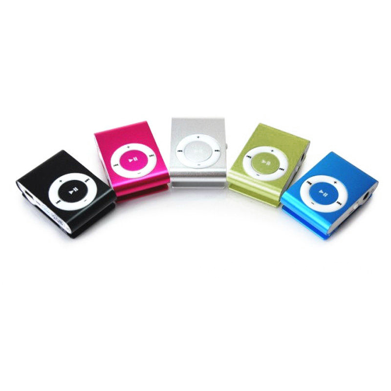 Mini MP3 Player Music Media Mini Clip Support TF Card Stylish Design Portable Fashionable Mini USB MP3 Player Walkman Adult