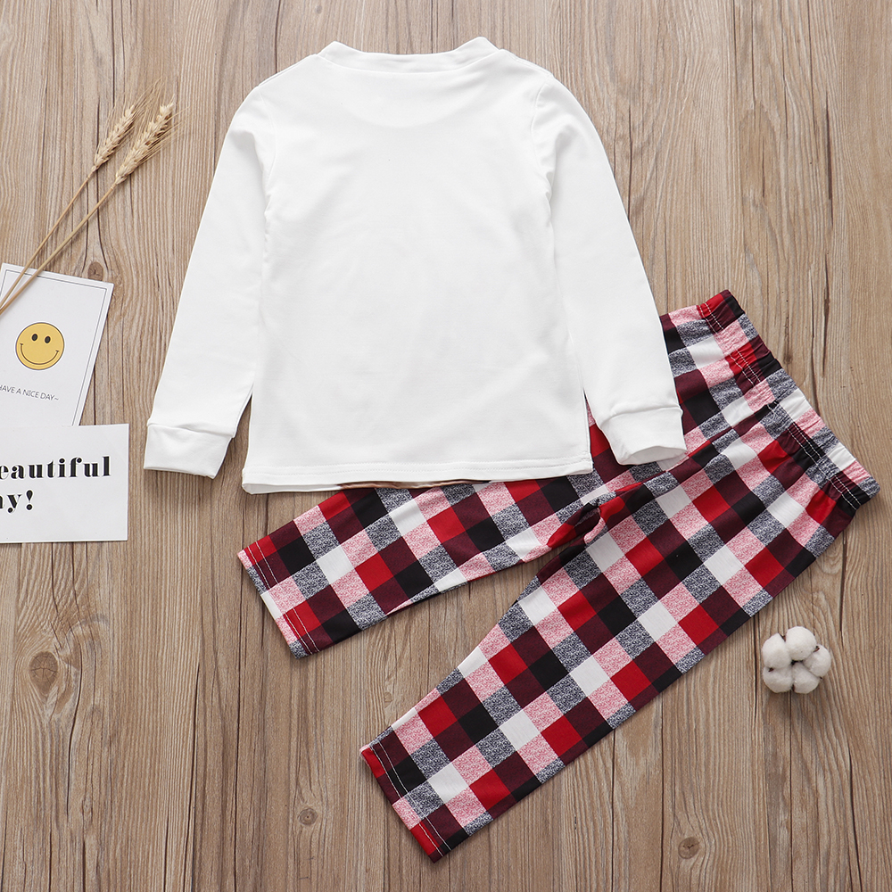 Christmas Family Pajamas 2023 Xmas Matching Outfits Deer Adult Kid Pjs Set Baby Jumpsuit Family Matching Pyjamas