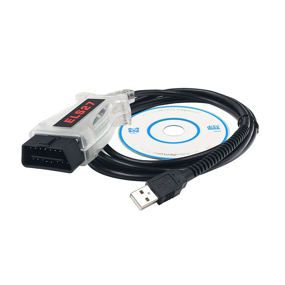 27 FTDI USB ELS Diagnostic Cable ELS27 Forscan OBDII Scanner For Mazda/For Lincoln ELS 27 USB For-ForscanOBD2 Diagnosing Cable smile Mazda/ -ForscanOB
