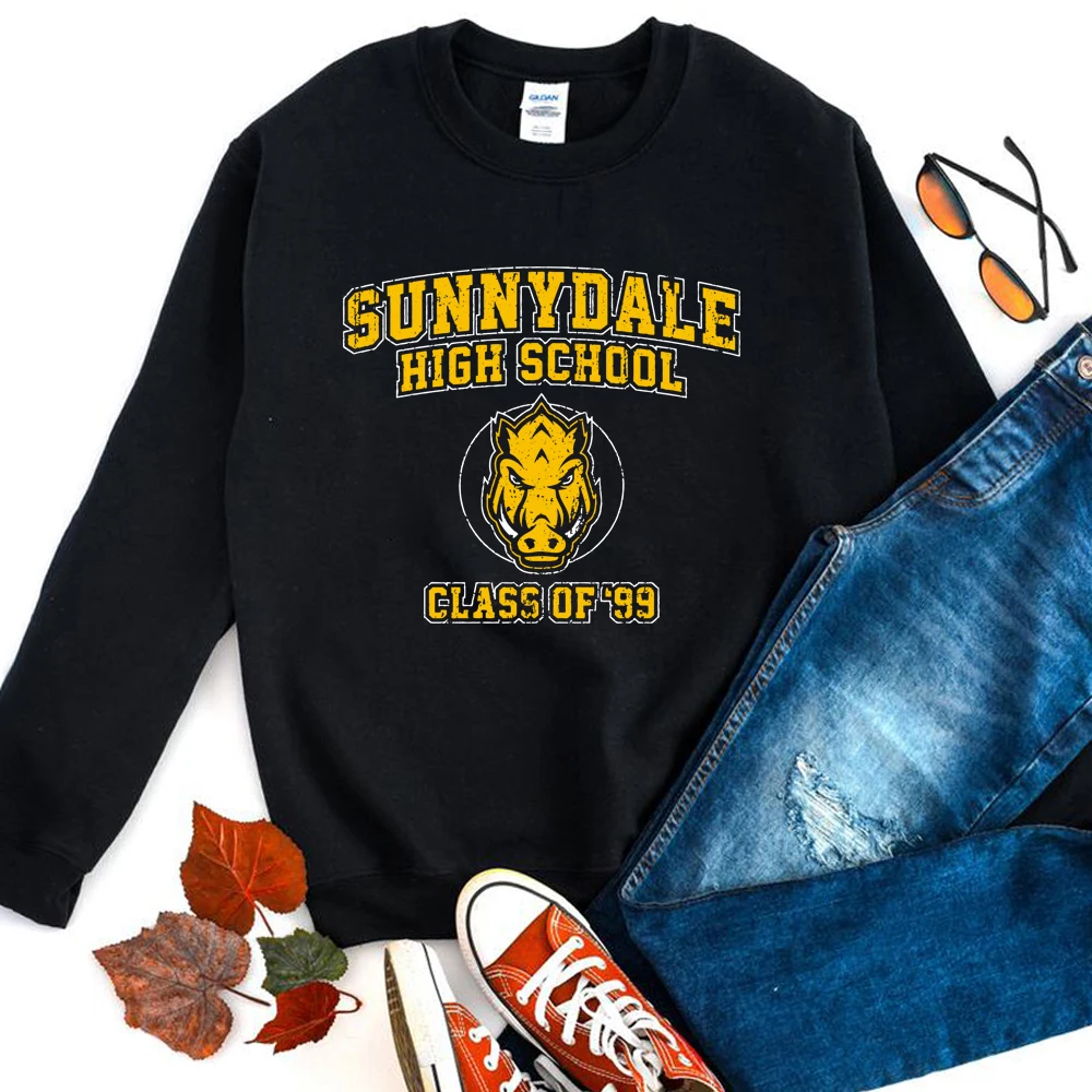 Buffy The Vampire 2025 Slayer Sweatshirt Sunnydale High School Unisex Hoodie new Sunnydale Class of 99 Tv Series Crewneck Sweatshirts