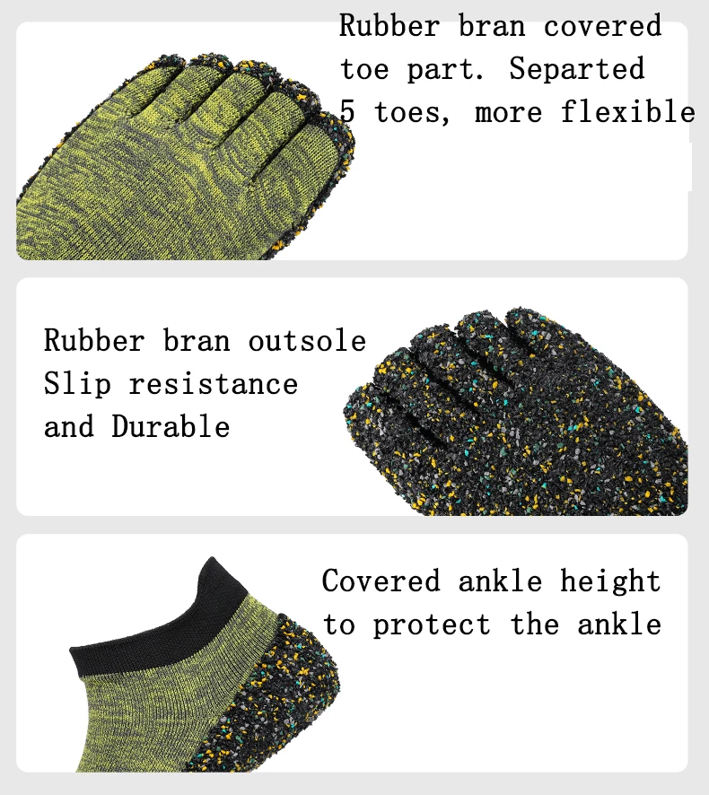 Unisex Five Toes Sock Aqua Shoes new Swimming Yoga Minimalist Beach Sports Barefoot Ultra Portable 2025 Lightweight Run Footwear