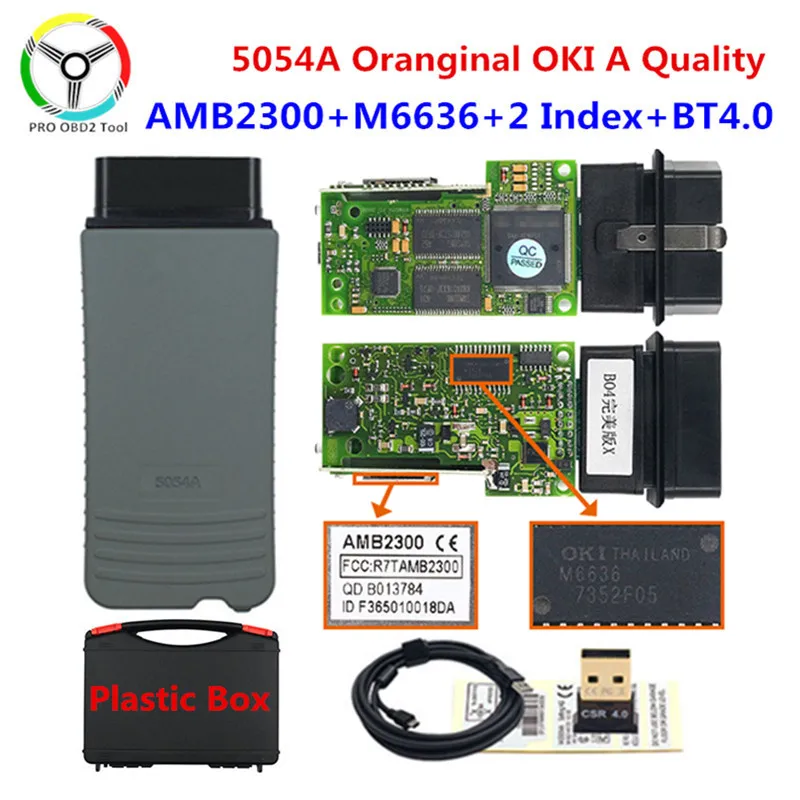 Original OKI 5054A 7.2.1 With Bluetooth AMB2300 6154A V166 Support piwis&posch 6154a 1.8.9 WIFI for VAG OBD2 Car Diagnostic Tool