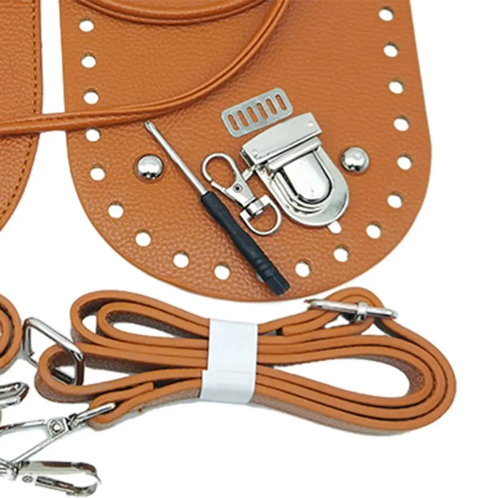 Leather Knitting Crochet Bag Nail Bottom Set for Backpack Bag Making