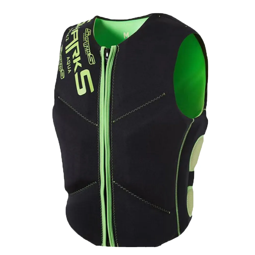 Professional Neoprene Safety new Life Jacket 2025 for Adults, Portable Buoyancy Vest, Water Sports, Swimming, Surfing, Rafting, 2023