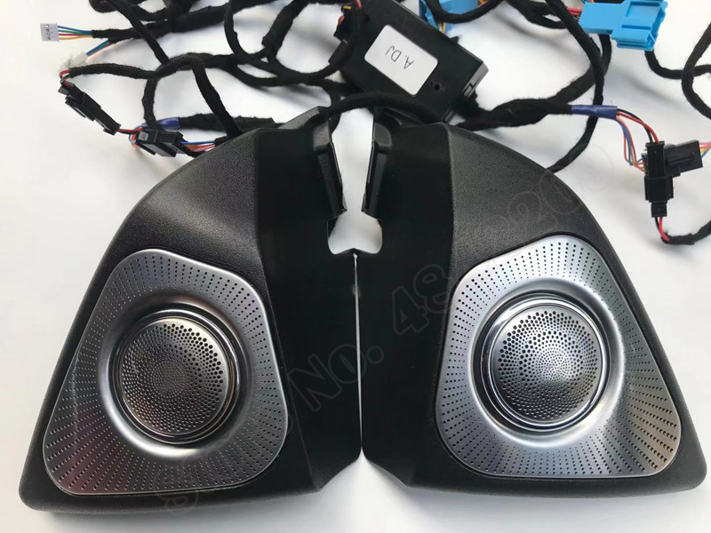 Car 64-color Ambient Light Lamp For Benz A/CLA class Synchronized With Light LED Atmosphere Turbine Air Vent W177 W118