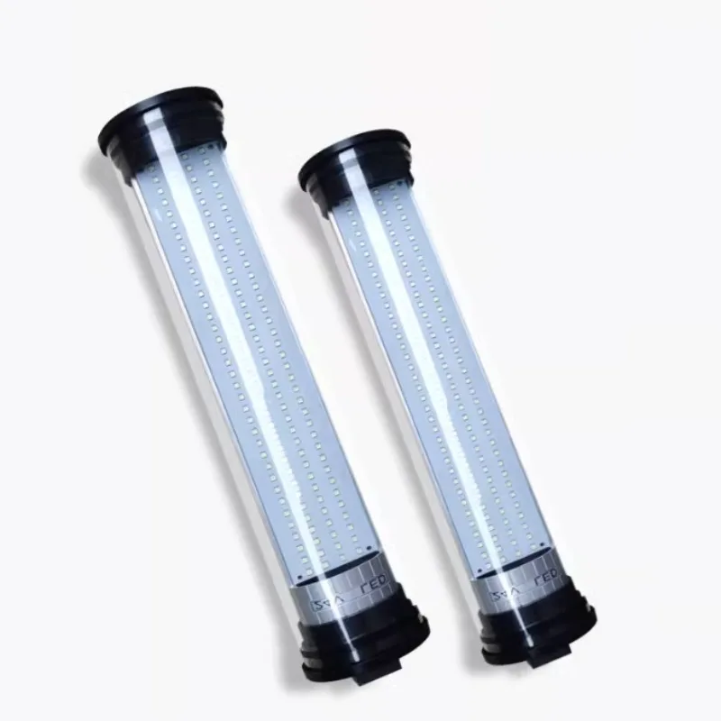 LED Machine Tool Working Lamp CNC Lathe Lighting Lamp Fluorescent Lamp Oil Proof Waterproof 220V 24v Cylindrica Tuble lamp