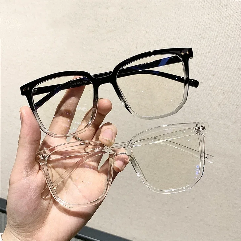 Men Women Ultralight Computer Glasses Trendy Clear Minus Diopter Eyeglassses Nearsighted Blue Light Blocking Eyewear Myopia